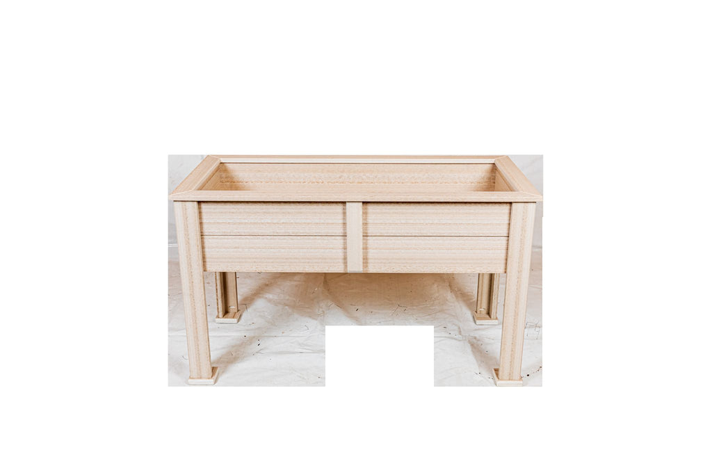 Amish made outdoor poly planters, premium quality furniture accessories designed for durability, weather resistance, and stylish outdoor décor
