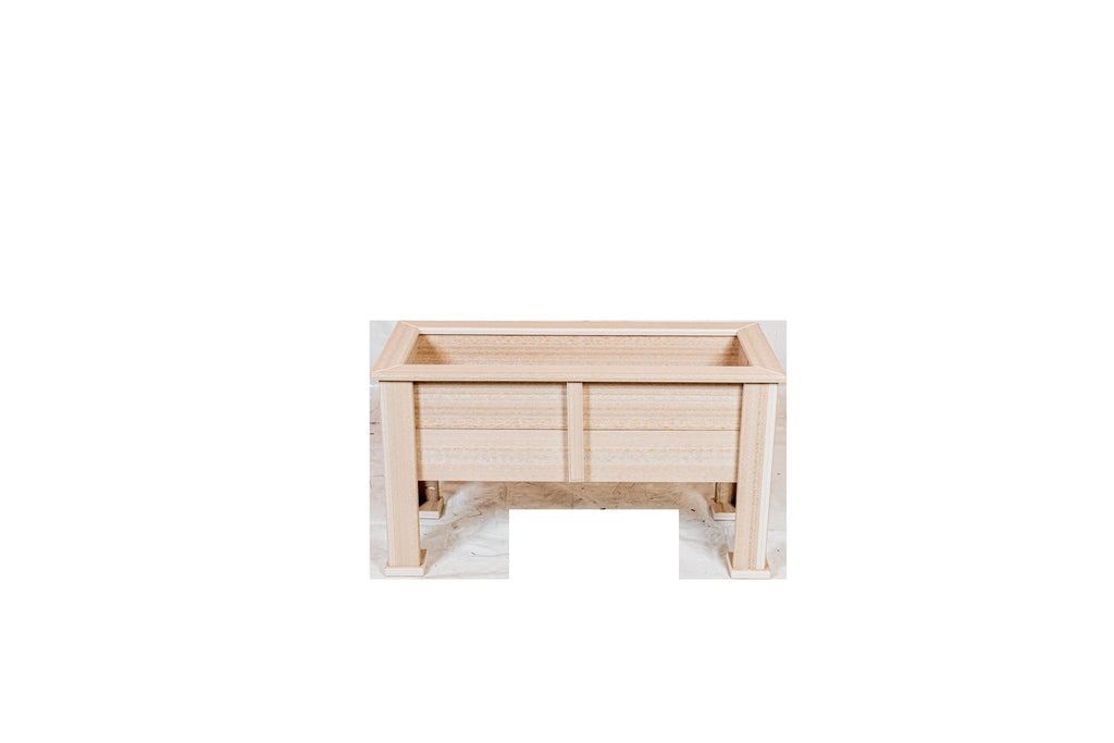 Amish made outdoor poly planters, premium quality furniture accessories designed for durability, weather resistance, and stylish outdoor décor